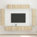 TV-skab 8 pcs Sonoma eg