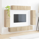 TV-skab 8 pcs Sonoma eg