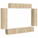 TV-skab 8 pcs Sonoma eg