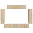 TV-skab 8 pcs Sonoma eg