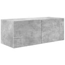 TV-skab 8 pcs Beton Grå