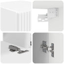 TV-skab 5 stk. Hvid
