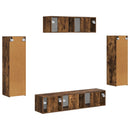 TV-skab 5 pcs Røget eg