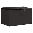 Opbevaringskasse 2 pcs Antracit 55 x 35 x 32 cm Ikke-vævet stof