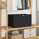Opbevaringskasse 6 pcs Antracit 55 x 35 x 32 cm Ikke-vævet stof
