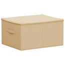 Opbevaringskasse 6 pcs Cremefarvet 50 x 30 x 25 cm