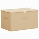 Opbevaringskasse Cremefarvet 55 x 35 x 32 cm Ikke-vævet stof
