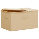 Opbevaringskasse 6 pcs Cremefarvet 60 x 43 x 35 cm