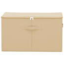Opbevaringskasse 24 pcs Cremefarvet 60 x 43 x 35 cm
