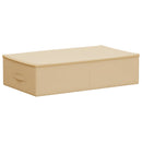 Opbevaringskasse 24 pcs Cremefarvet 70 x 40 x 18 cm