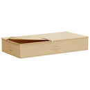 Opbevaringskasse 2 pcs Cremefarvet 90 x 48 x 15 cm