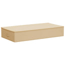 Opbevaringskasse 2 pcs Cremefarvet 100 x 50 x 18 cm