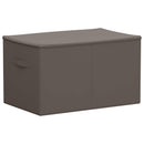 Opbevaringskasse 2 pcs Grå 60 x 43 x 35 cm Ikke-vævet stof