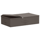 Opbevaringskasse 6 pcs Grå 70 x 40 x 18 cm Ikke-vævet stof