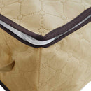 Opbevaringskasse med gennemsigtig sidevindue 2 pcs Cremefarvet