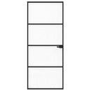 Hjem Dør 83 x 201,5 x 3,5 cm Aluminium og hærdet glas