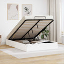 Ottoman Sengestel Hvid 120 x 200 cm Konstrueret træ