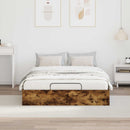 Ottoman Sengestel Røget Eg 193 x 120 x 25 cm Konstrueret træ