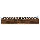 Ottoman Sengestel Røget Eg 193 x 90 x 25 cm Konstrueret træ