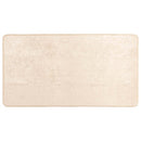 Tæppe Runner MARSA Creme 100 x 150 cm Polyester og PVC