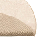 Tæppe Runner MARSA Creme 120 x 120 cm Polyester og PVC