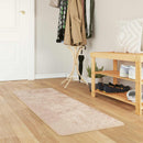 Tæppe Runner MARSA Beige 50 x 200 cm Polyester og PVC