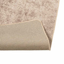 Tæppe Runner MARSA Beige 80 x 100 cm Polyester og PVC