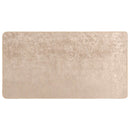 Tæppe Runner MARSA Beige 80 x 150 cm Polyester og PVC
