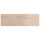 Tæppe Runner MARSA Beige 80 x 250 cm Polyester og PVC