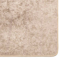 Tæppe Runner MARSA Beige 150 x 230 cm Polyester og PVC