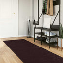 Tæppe Runner MARSA Antracit 80 x 350 cm Polyester og PVC