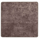 Tæppe Runner MARSA Grå 100 x 100 cm Polyester og PVC