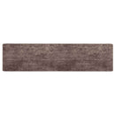 Tæppe Runner MARSA Grå 100 x 450 cm Polyester og PVC