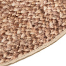 Tæppe Runner MARSA Gul 120 x 120 cm Polyester og PVC