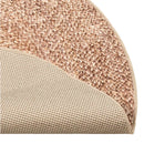 Tæppe Runner MARSA Gul 120 x 120 cm Polyester og PVC