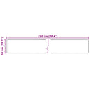 Tæppe Runner MARSA Flerfarvet 50 x 250 cm Polyester og PVC