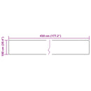 Tæppe Runner MARSA Flerfarvet 100 x 450 cm Polyester og PVC