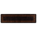 Tæppe Runner MARSA Sort 50 x 200 cm Polyester og PVC