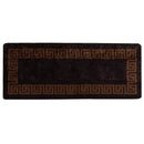 Tæppe Runner MARSA Sort 80 x 200 cm Polyester og PVC