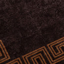 Tæppe Runner MARSA Sort 80 x 250 cm Polyester og PVC