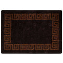 Tæppe Runner MARSA Sort 100 x 150 cm Polyester og PVC