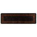 Tæppe Runner MARSA Sort 100 x 300 cm Polyester og PVC