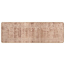 Tæppe Runner MARSA Hvid 50 x 150 cm Polyester og PVC