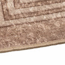 Tæppe Runner MARSA Hvid 50 x 450 cm Polyester og PVC