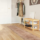 Tæppe Runner MARSA Hvid 50 x 450 cm Polyester og PVC