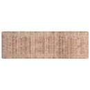Tæppe Runner MARSA Hvid 80 x 400 cm Polyester og PVC