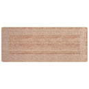 Tæppe Runner MARSA Hvid 100 x 300 cm Polyester og PVC