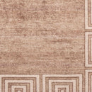 Tæppe Runner MARSA Hvid 100 x 400 cm Polyester og PVC