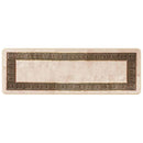 Tæppe Runner MARSA Sort 50 x 150 cm Polyester og PVC