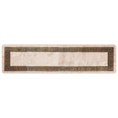 Tæppe Runner MARSA Sort 50 x 200 cm Polyester og PVC
